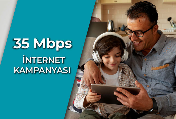 Limitsiz 35 Mbps Adsl Vdsl İnternet